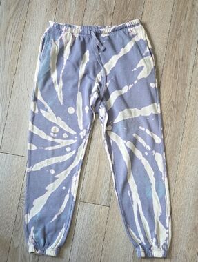 Pink Republic Lavender Tie-Dye Joggers Medium